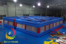 Exciting game durable PVC material inflatable maze