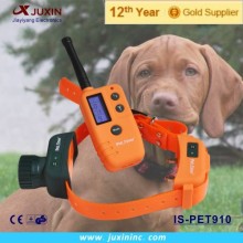 ollier de Dressage Anti-Aboiement avec 9 niveaux de vibrations et de chocs intensites pour Chien