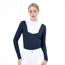 Womens Polo Shirts Lightweight Equestrian Tops Base Layer