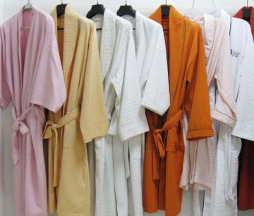 100 Cotton Bathrobe For Sauna and Spa Club
