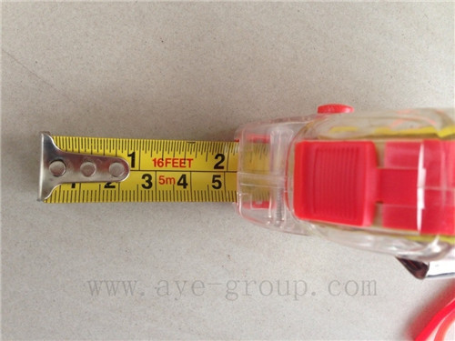 77# Transparent Plastic Measure Tape with 5mx16ft