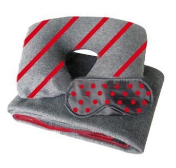 Airplane Blanket Promotional Travel Disposable Amenity Kit