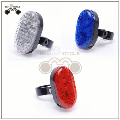 Bicycle LED projection laser light Mountain bike safety warning light New style bicycle tail light