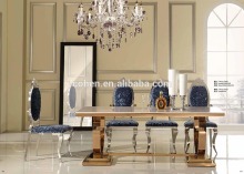 Luxury dining table set/restaurant luxury dining table set AH6130G