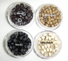 Silicone Micro Ring Microbeads for hair extensions micro ring Nano Silicone ring hair extension tool