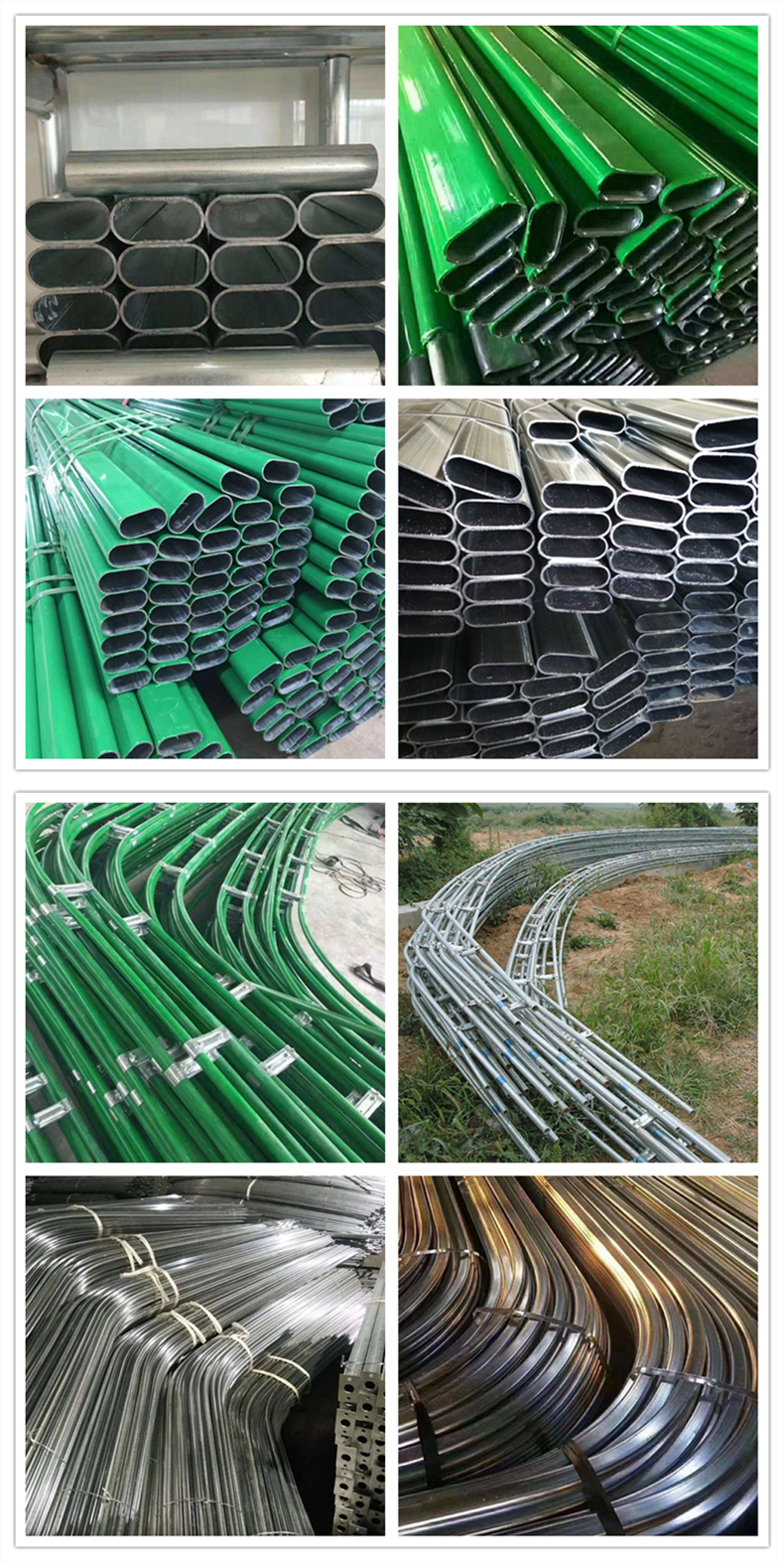 Carbon Steel Seamless Pipes special shaped pipe for Greenhouse