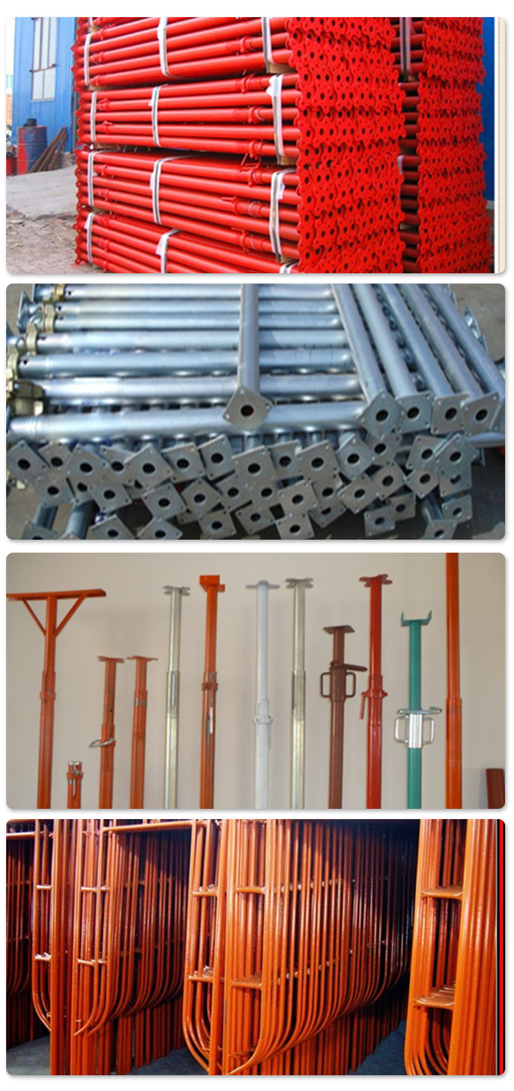 lightweight scaffolding material specification steel prop