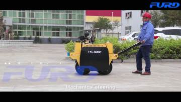 Walk behind Vibrating Mini Compactor Rollers (FYL-S600C)