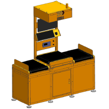 Barcode Scanning Sorting Weighing Scale Dimension Weight Parcel Sorter for logistic equip