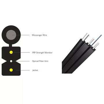 Self Supporting Outdoor 1core FTTH Drop Cable