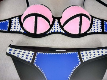 woman sexy hot micro red bikini swimwear