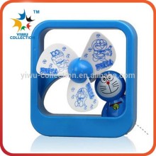 mini handheld battery operated pocket fan customized message led mini fan for wholesales