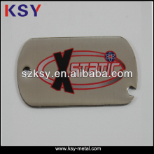 High quality handbag metal name tag