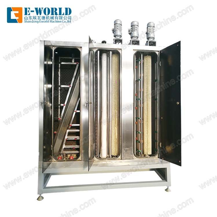 Vertical Glass Washing Cleaning Machine For Float Glass