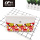 Traffic symbol style PU cosmetic bag