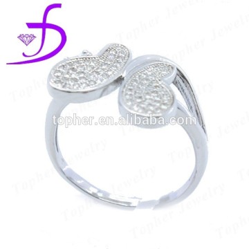 Fashion 925 sterling silver graceful butterfly ring