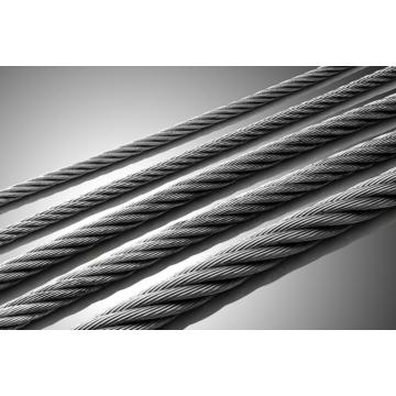 Stainless steel wire rope for deck cable railings