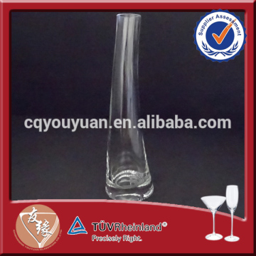 Hand blown single flower vase