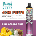 Caneta Vape RandM Ghost descartável