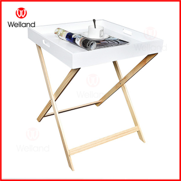 Simple Wooden Folding Tray Table