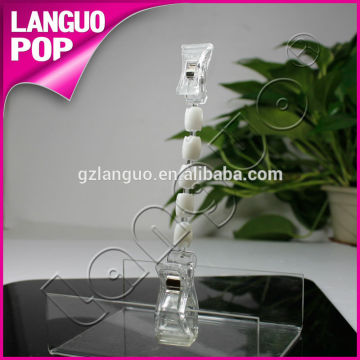 Clear Plastic Pos Display Sign Holder