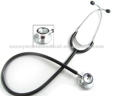 SW-ST02A Double head medical stethoscope and Medical dual head stethoscope for adult and child