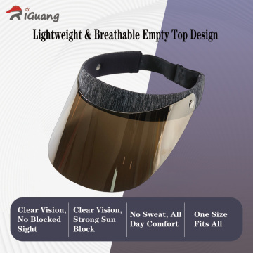 Advanced Cool Reflective Visor for Sun Protection