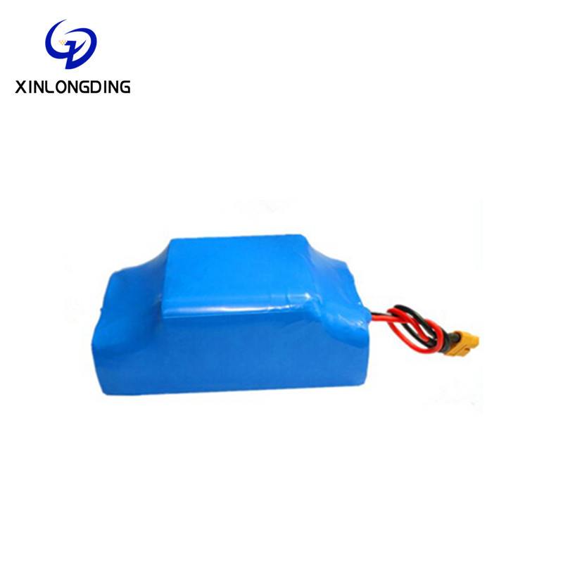 XLD Factory price 10S2P 158Wh Li Ion 18650 36V 4.4Ah 4400Mah Li-Ion Lithium Hoverboard Battery Pack