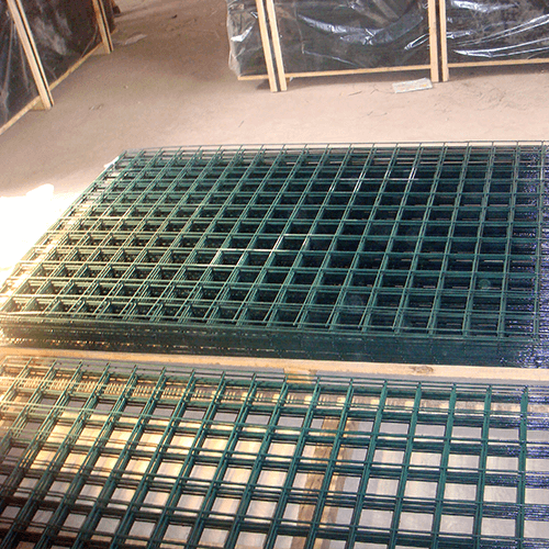 Galvanized welded wire mesh panel