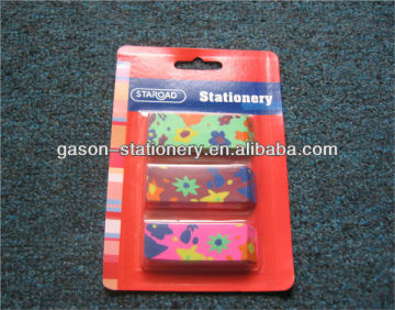 erasers stationery set