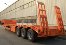 60 Ton semi loader low bed trailer