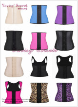 Sex Underwear corset bustier Shapers Women latex waist trainers