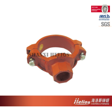 Clay Sand Casting ISO9001:2008 grooved fittings