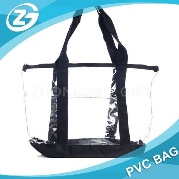 Water Proof Clear Plastic PVC Beach Bags and Totes