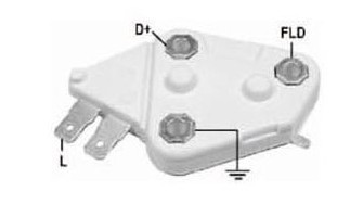 delco alternator Regulator 1116380
