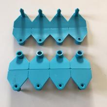 TPU plastic ear tag piglet ear tag 4 in1 blank ear tag