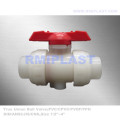 Double Union PVDF Ball Valve Din