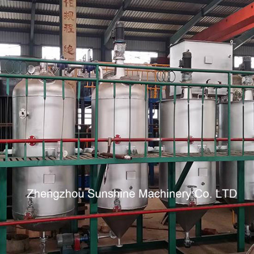 2t/D Soybean Oil Refinery Plant Crude Oil Refinery Plant