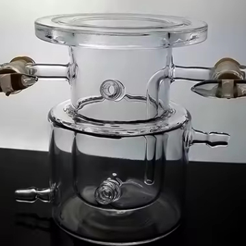 Temperature-Controlled 500ml Quartz Photocatalytic UV Reactor