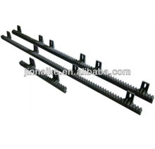 black nylon gear rack
