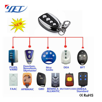 Rolling Code Remote Control Compatible With 12 Brands European Remote Controls