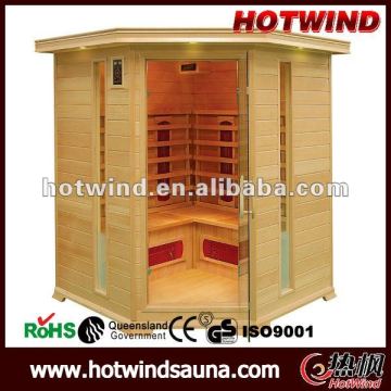 infrared corner sauna room,steam and sauna room,wood steam sauna room