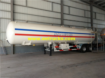 45000 Liters 2 axles LPG Tank Semi-trailers