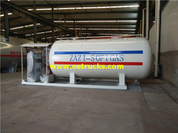 20000 Liters 10tons LPG Skid Stations