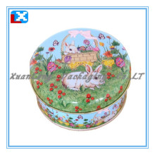 Round Candy Tin Box