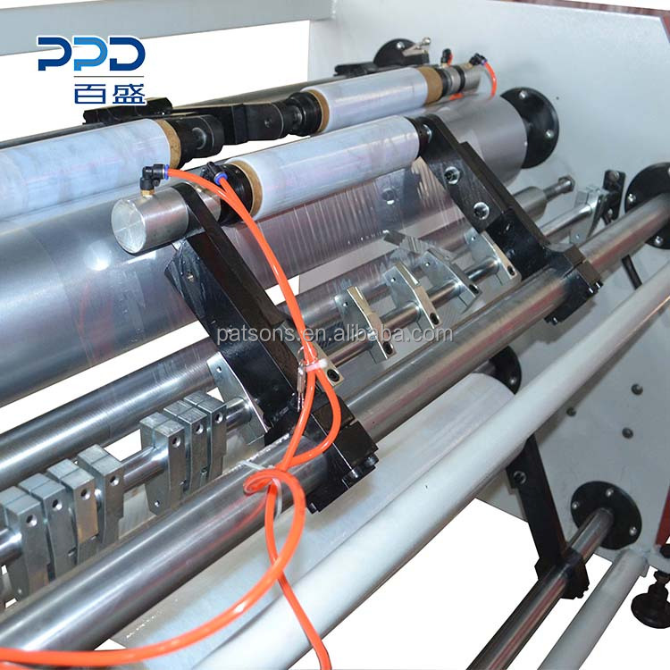 China Manufacture PVC Cling Film Slitting Rewinding Machine