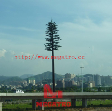 Camouflage tree antenna covers for telecom