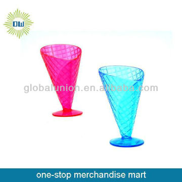 plastic ice cream cup