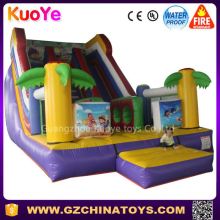 hot sale inflatable single lane slide