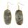 Gemstone Agate envuelto Cooper Gold Stone Pends Dangle Hook Pendiendo Pendientes de gota de piedra natural para mujeres